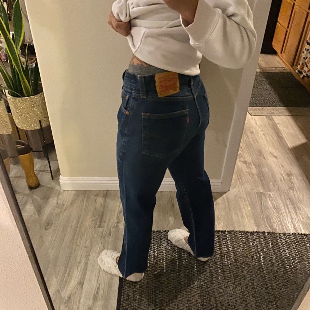 501 Levi’s: dark blue wash